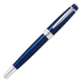 Cross Bailey Rollerball Pen - Blue Lacquer Chrome Trim - Picture 2