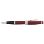 Cross Bailey Fountain Pen - Red Lacquer Chrome Trim - Picture 1