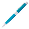 Cross Beverly Ballpoint Pen - Teal Lacquer Chrome Trim - Picture 1