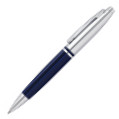 Cross Calais Ballpoint Pen - Translucent Blue Chrome Trim - Picture 1