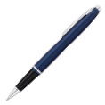 Cross Calais Rollerball Pen - Midnight Blue Chrome Trim - Picture 1