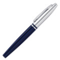 Cross Calais Rollerball Pen - Translucent Blue Chrome Trim - Picture 3
