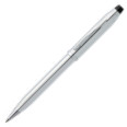 Cross Century II Ballpoint Pen - Lustrous Chrome in Luxury Gift Box with Free Black Pen Pouch - Picture 2