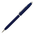 Cross Century II Ballpoint Pen - Translucent Blue Rhodium Trim - Picture 1