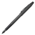 Cross Century II Fountain Pen - Micro Knurled Black PVD - Picture 1