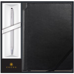 Cross Classic Century Ballpoint Pen - Lustrous Chrome in Luxury Gift Box with Free Black Journal - Picture 1