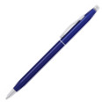 Cross Classic Century Ballpoint Pen - Translucent Blue Chrome Trim - Picture 1