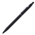 Cross Click Ballpoint Pen - Classic Black Chrome Trim - Picture 1