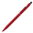 Cross Click Ballpoint Pen - Crimson Chrome Trim - Picture 1