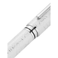 Cross Coventry Zodiac Fountain Pen - Year of the Snake - Pearl White Lacquer Chrome Trim - Picture 1