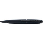 Cross Edge Rollerball Pen - Matte Black Lacquer PVD Trim - Picture 2