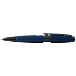 Cross Edge Rollerball Pen - Matte Blue Lacquer PVD Trim - Picture 1