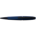 Cross Edge Rollerball Pen - Matte Blue Lacquer PVD Trim - Picture 2