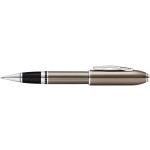 Cross Peerless 125 Rollerball Pen - Titanium Grey Platinum Trim - Picture 1