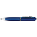 Cross Peerless 125 Rollerball Pen - Quartz Blue Platinum Trim - Picture 3