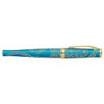 Cross Sauvage Rollerball Pen - Tibetan Teal Gold Trim (Special Edition) - Picture 2