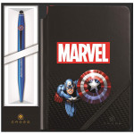Cross Tech 2 Ballpoint Pen - Marvel Captain America with Journal - Picture 1