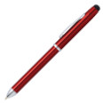 Cross Tech3+ Multipen - Translucent Red Chrome Trim - Picture 1