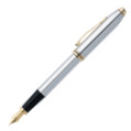 Cross Townsend Fountain Pen - Medalist Chrome and 23KT Gold - Picture 1