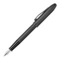 Cross Townsend Fountain Pen - Micro Knurled Black PVD - Picture 1