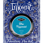 Diamine Inkvent Christmas Ink Bottle 50ml - Blue Peppermint - Picture 2