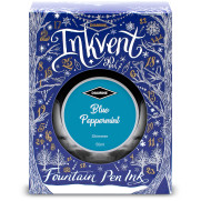 Diamine Inkvent Christmas Ink Bottle 50ml - Blue Peppermint - Picture 2