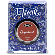 Diamine Inkvent Christmas Ink Bottle 50ml - Gingerbread - Picture 2