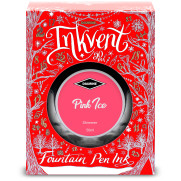 Diamine Inkvent Christmas Ink Bottle 50ml - Pink Ice - Picture 2