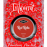 Diamine Inkvent Christmas Ink Bottle 50ml - Red Robin - Picture 2