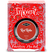 Diamine Inkvent Christmas Ink Bottle 50ml - Red Robin - Picture 2