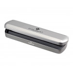 Diplomat Traveller Fountain Pen - Stainless Steel Chrome Trim - Picture 1