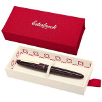 Esterbrook Estie Oversize Fountain Pen - Cosmic Wine Gold Trim - Picture 2