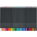 Faber-Castell Black Edition Colouring Pencils - Assorted Colours (Pack of 36) - Picture 1
