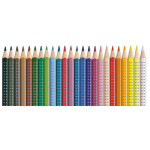 Faber-Castell Colour Grip Pencils - Assorted Colours (Pack of 24) - Picture 1