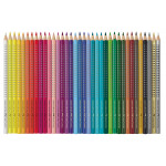 Faber-Castell Colour Grip Pencils - Assorted Colours (Tin of 36) - Picture 1