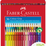 Faber-Castell Colour Grip Pencils - Assorted Colours (Pack of 36) - Picture 1