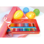 Faber-Castell Colour Grip Pencils - Assorted Colours (Tin of 48) - Picture 1