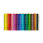 Faber-Castell Colour Grip Pencils - Assorted Colours (Tin of 48) - Picture 3