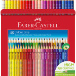 Faber-Castell Colour Grip Pencils - Assorted Colours (Pack of 48) - Picture 1