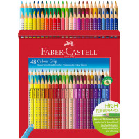 Faber-Castell Colour Grip Pencils - Assorted Colours (Pack of 48) - Picture 1