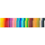 Faber-Castell Connector Fibre Tip Pens - Assorted Colours (Pack of 60) - Picture 1