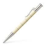 Graf von Faber-Castell Classic Anello Ballpoint Pen - Ivory Platinum Trim - Picture 1