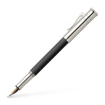 Graf von Faber-Castell Classic Fountain Pen - Ebony Platinum Plated - Picture 1