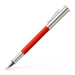 Graf von Faber-Castell Guilloche Fountain Pen - India Red - Picture 1