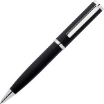 Hugo Boss Formation Fountain & Ballpoint Pen Set - Herringbone Black Chrome Trim - Picture 4