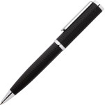 Hugo Boss Formation Fountain & Ballpoint Pen Set - Herringbone Black Chrome Trim - Picture 5