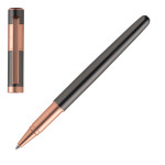 Hugo Boss Ribbon Rollerball Pen - Matte Gun - Picture 1