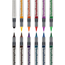 Karin Brushmarker PRO Set - Basic Colours (Pack of 11 with Blender) - Picture 1