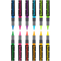 Karin Brushmarker PRO Set - Neon Colours (Pack of 12) - Picture 2