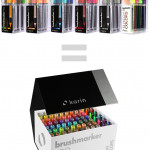 Karin Brushmarker PRO Set - Mega Box (72 Assorted Colours with 3 Blenders) - Picture 3